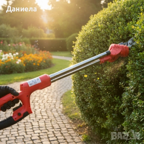 Акумулаторна ръчна градинска косачка за трева B i o n i c Trimmer, снимка 6 - Градинска техника - 51872411