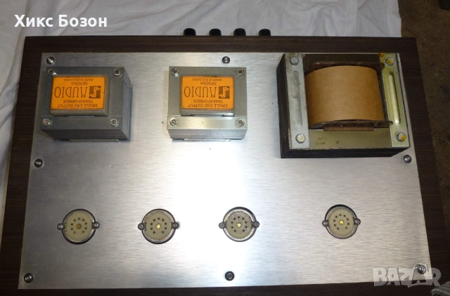 Сладкогласен лампов усилвател с EL84 и ECC83 + ЕZ81, снимка 6 - Ресийвъри, усилватели, смесителни пултове - 53785815