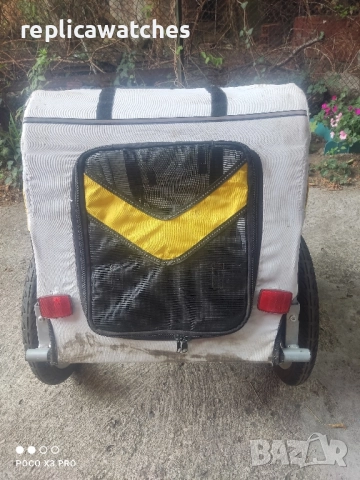 велосипедно ремарке за домашен любимец или багаж, снимка 8 - Аксесоари за велосипеди - 51452171