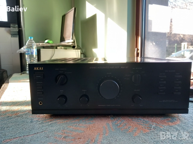 AKAI AM-37 Stereo Amplifier , снимка 9 - Ресийвъри, усилватели, смесителни пултове - 52956868