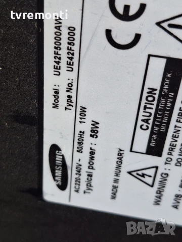 TCON BOARD ,T500HVN05.0 Ctrl BD,50T11-C02 for,Samsung UE42F5000AW for 42inc CY-HF420BGAV1H, снимка 6 - Части и Платки - 50486705