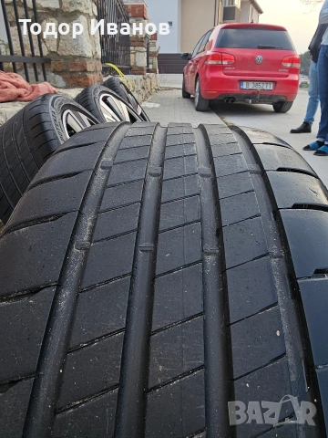 Джанти оригинални на Vw с нови гуми Bridgestone 225/40/18., снимка 5 - Гуми и джанти - 53725324