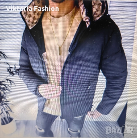 мъжко яке с две лица, снимка 4 - Якета - 52479182