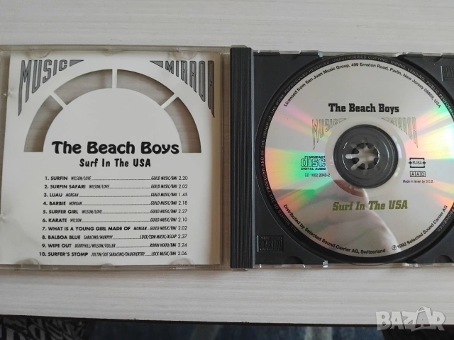 The Beach Boys - Surf in the USA - матричен диск музика, снимка 2 - CD дискове - 53509109