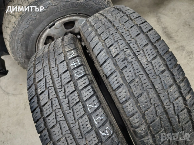 2бр.зимни гуми HANKOOK 215 75 16C DOT19 цена за брой, снимка 2 - Гуми и джанти - 54082806