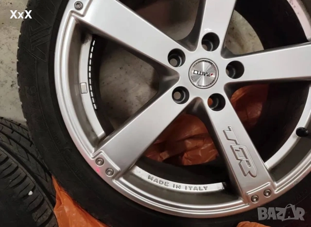 Джанти 18" 5х110 с гуми + фланци, снимка 3 - Гуми и джанти - 54241910