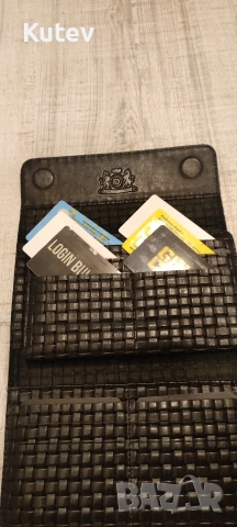 Портфейл голям естествена кожа 