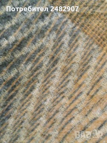 Голям кашмирен шал с ресни, снимка 6 - Шалове - 45207219