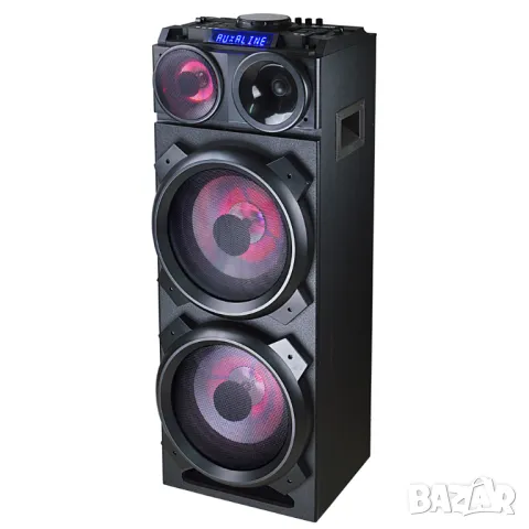 Парти аудио система Xmart DJ-X2, 150W, Bluetooth, Караоке, DJ ефекти, снимка 3 - Караоке - 47106220