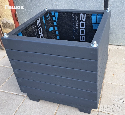 Дървени саксии [кашпи] от масив , снимка 4 - Декорация за дома - 53498504