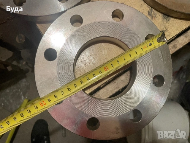 Фланци за тръби ф80 и ф100 неръждаеми , снимка 3 - Водни помпи - 53052265