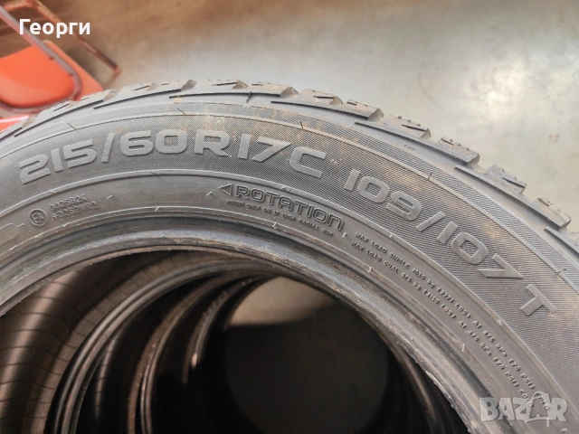4бр.зимни гуми 215/60/17 Nokian, снимка 3 - Гуми и джанти - 54170856