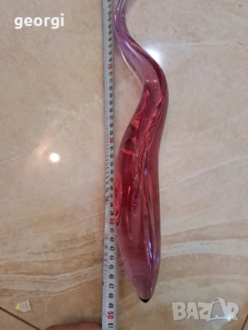 стъклена змиорка Murano , снимка 7 - Декорация за дома - 51088595