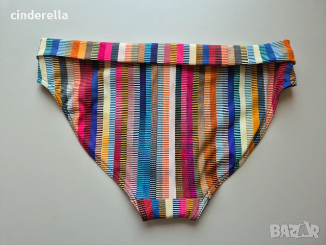ДОЛНИЩЕ БАНСКИ XL цветно райе, ново CYELL, снимка 5 - Бански костюми - 53897529