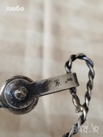  Сребърна Котва от Викториянската Епоха 1890г Сребро 0,925, снимка 16 - Антикварни и старинни предмети - 50255354