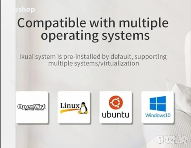 безшумен безвентилаторен мини компютър N150 с M.2 Nvme 4*i226 2.5G LAN, микро защитна стена 2*USB3.0, снимка 5 - Работни компютри - 51880634