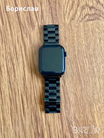 Apple Watch Series 8 45mm Midnight , снимка 6 - Смарт часовници - 46229486