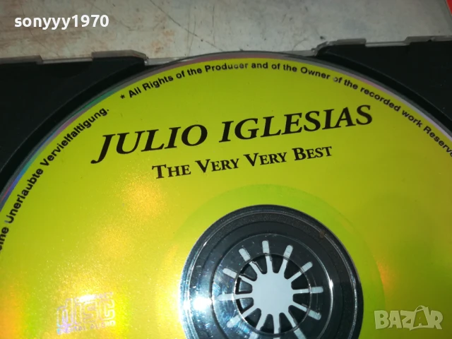 JULIO IGLESIAS CD 0808251734, снимка 2 - CD дискове - 51300738