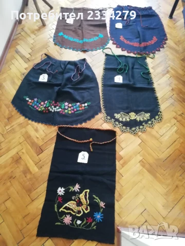 Стари автентични тракийски престилки от Ямболско-Старозагорско, снимка 2 - Антикварни и старинни предмети - 51100098