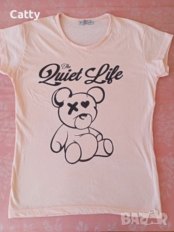 Нова сладка лятна дамска тениска , снимка 5 - Тениски - 51396073