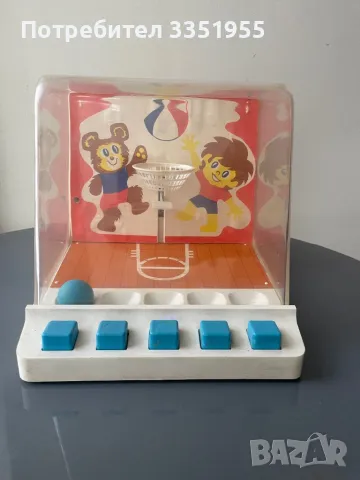 Стара игра Баскетбол за двама, снимка 11 - Антикварни и старинни предмети - 49958583