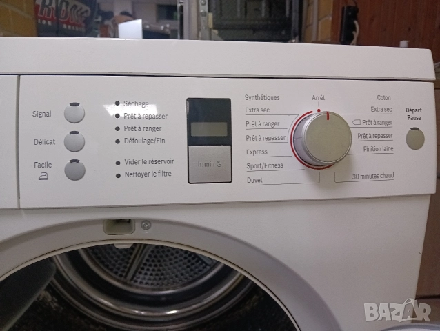 Комплект пералня и сушилня с термопомпа Бош Bosch Serie 6 A+++ 8кг 2 години гаранция!, снимка 5 - Перални - 52770174