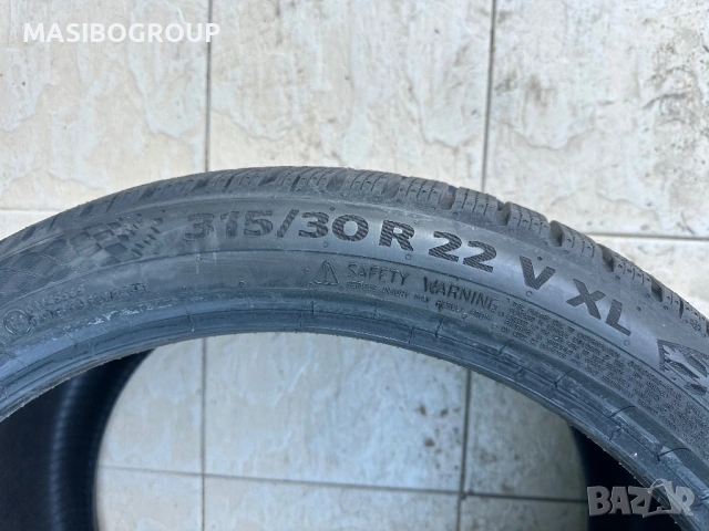 Гума зимна гуми 315/30/22” Continental WinterContact 8S,нова, снимка 6 - Гуми и джанти - 53125233