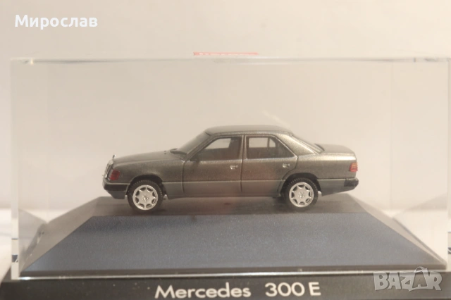 HERPA H0 1/87 MERCEDES BENZ 124 300 E КОЛИЧКА МОДЕЛ, снимка 2 - Колекции - 53303694