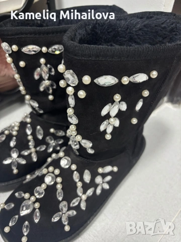 Зимни боти-апрески, снимка 9 - Дамски боти - 53075989