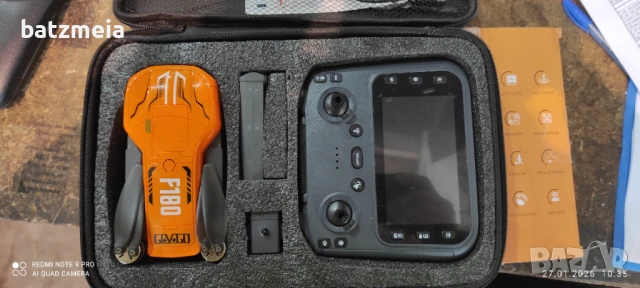 Дрон със GPS F180, снимка 4 - Дронове и аксесоари - 53242213