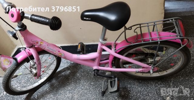 Детско колело за момиче , снимка 2 - Столчета за кола и колело - 45179380