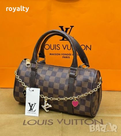 Louis Vuitton Нова Дамска Кожена Чанта Луи Витон 