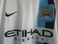 Manchester City Kun Aguero Nike 2013 2014 Third оригинална тениска фланелка Манчестър Сити Агуеро, снимка 5