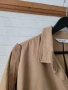 Кафява рокля тип риза ZARA , снимка 4