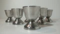 6 малки метални чашки, снимка 2