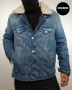 Дънково яке TOMMY JEANS Ryan Sherpa 3-in-1 Denim Trucker Jacket – Размер XL – Ново с етикети, снимка 3