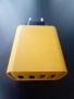 ЗАРЯДНО УСТРОЙСТВО 120W С 4 ПОРТА /2 USB-A + 2 USB-C/ ЖЪЛТО, снимка 4
