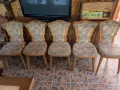 ✨Комплект от 5 масивни дървени столове (дърворезба)✨, снимка 1