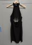 Zara черна къса рокля с гол гръб, снимка 4