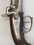 Рядък, в отлично състояние, двуцевен капсулен пищов-дамаскова стомана, снимка 12