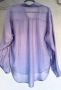Копринена риза vintage MISS YOU цвят лавандула, снимка 6