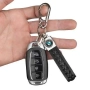 Ключодържател от кожа + калъфче за ключ за автомобил Audi , Mercedes , BMW и др., снимка 1