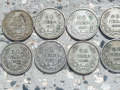 Лот от 10 броя -50 лева от 1930 г. сребро, снимка 6