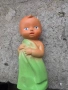 Стара рядка соц гумена кукла играчка , снимка 2