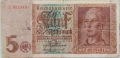 5 марки 1942 Германия , снимка 1