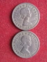 2 шилинга/флорин/ 1955,1956 г.Великобритания., снимка 2