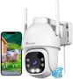 Нова 4G LTE външна камера със SIM карта и 360° нощно виждане охрана дом, снимка 1 - IP камери - 45791626
