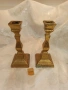 Масивни старинни ръчно изработени свещници, снимка 5