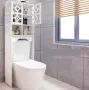 Waterproof Bathroom   стилен шкаф за баня над тоалетна 48 х 23 х 150 см;, снимка 7