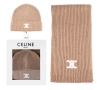 комплект шапка и шал ami celine , снимка 18